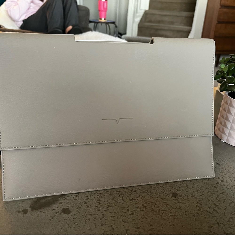 Gray Modern Tablet Sleeve with Smooth Finish